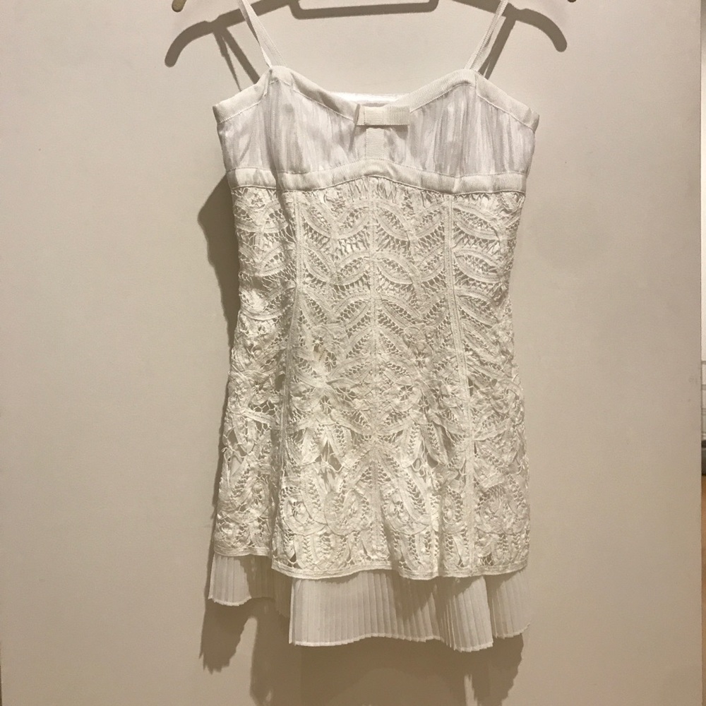Betsey Johnson White Lace Dress